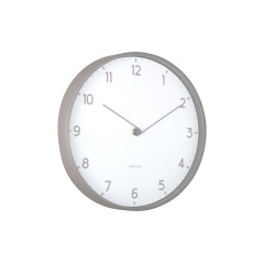 Nástenné hodiny Sencillez Karlsson KA6057GY, 30cm